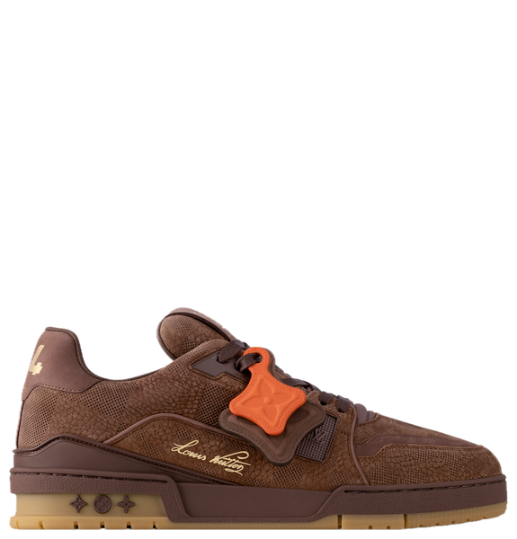  Giày Nam Louis Vuitton LV Trainers 'Brown' 