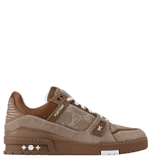  Giày Nam Louis Vuitton LV Trainers 'Brown' 