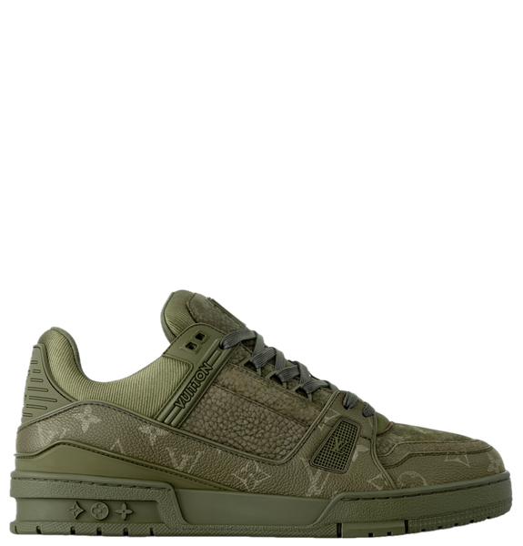  Giày Nam Louis Vuitton LV Trainers 'Green' 