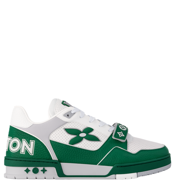  Giày Nam Louis Vuitton LV Trainers 'Green' 