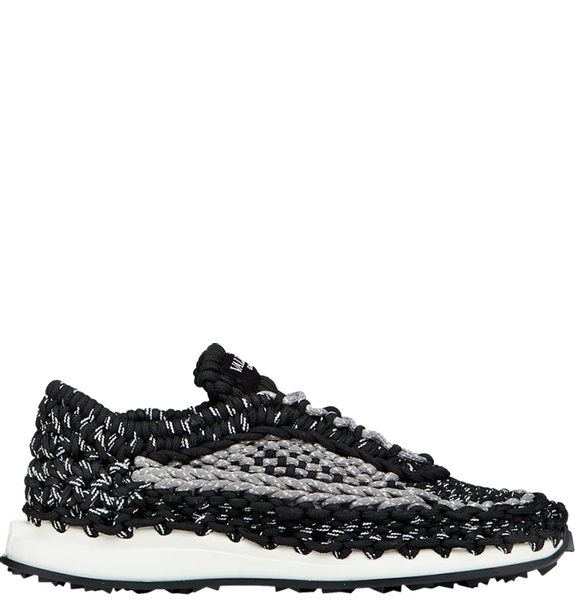  Giày Nam Valentino Crochet 'Black' 