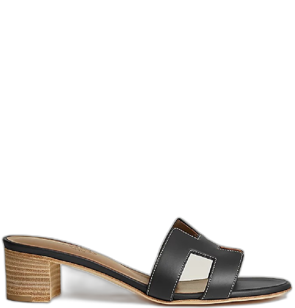  Giày Nữ Hermes Oasis Sandal 'Noir' 