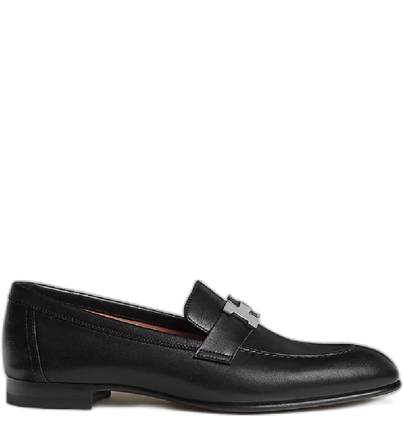  Giày Nữ Hermes Paris Loafer 'Noir' 