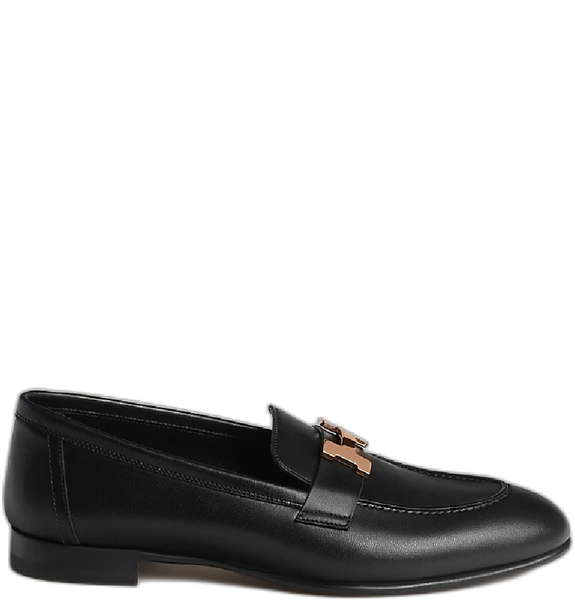  Giày Nữ Hermes Paris Loafer 'Noir' 