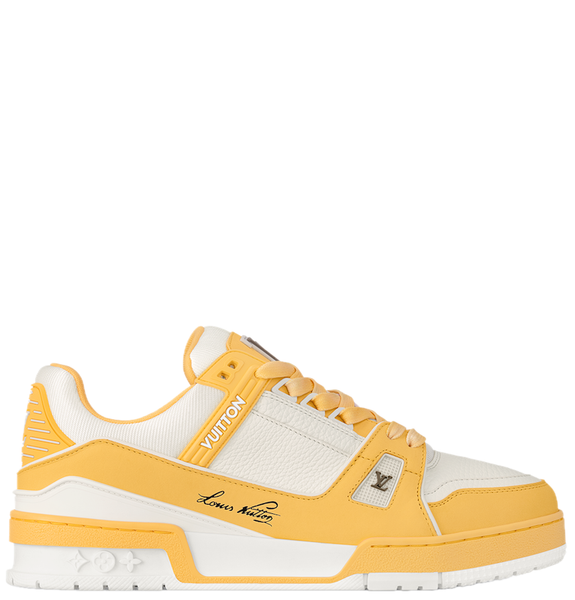  Giày Nữ Louis Vuitton LV Trainers 'Yellow' 