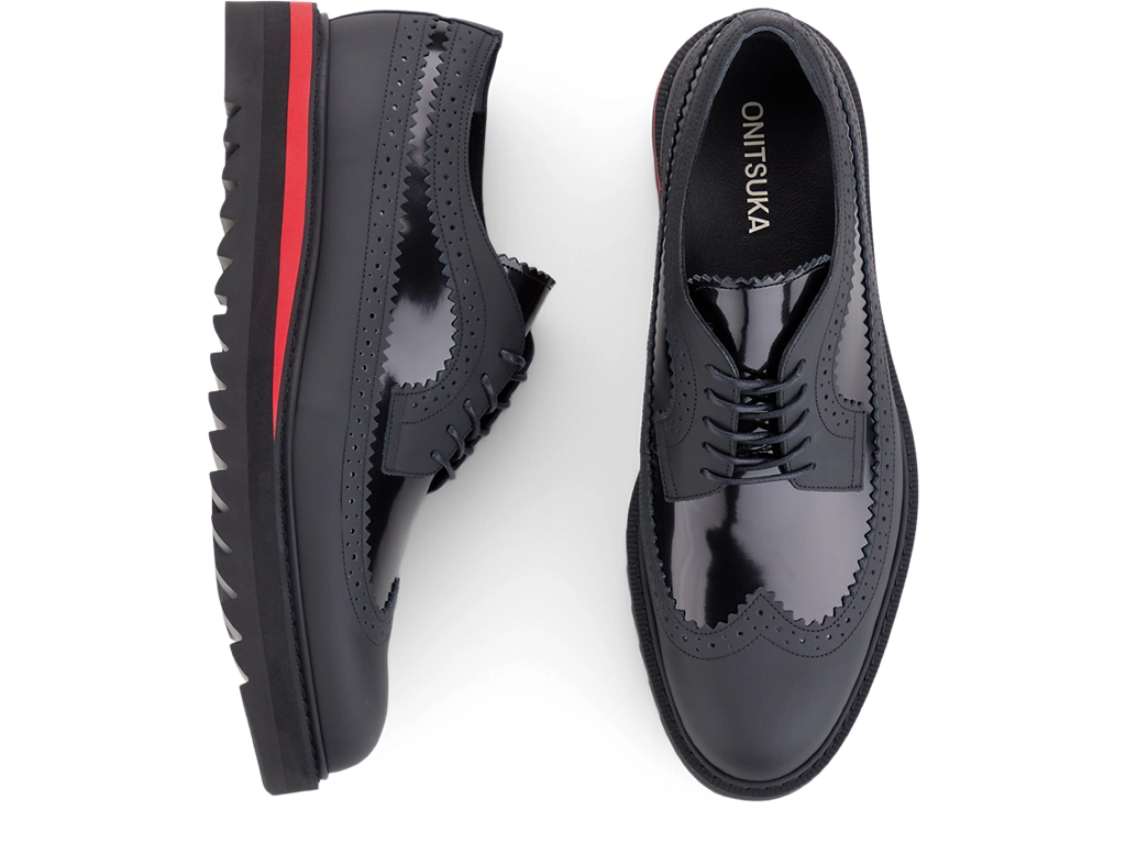  Giày Onitsuka Tiger Brogue 'Black' 