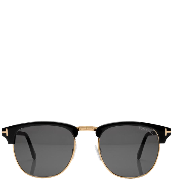  Kính Nam Tom Ford Henry Sunglasses 'Black' 