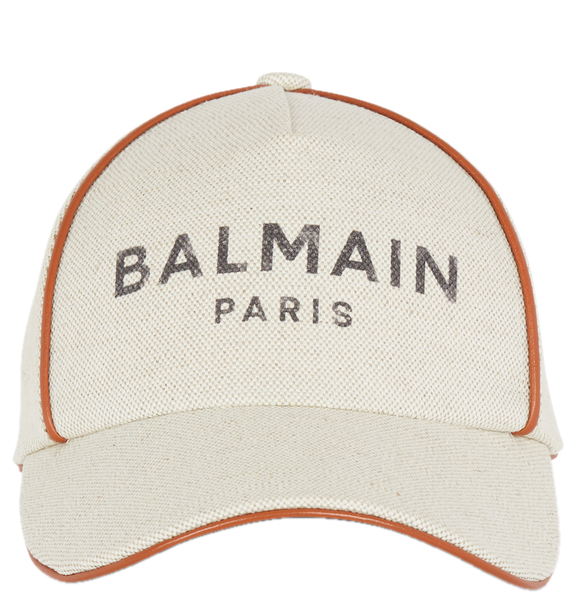  Mũ Balmain Cotton B-Army Cap 'White' 