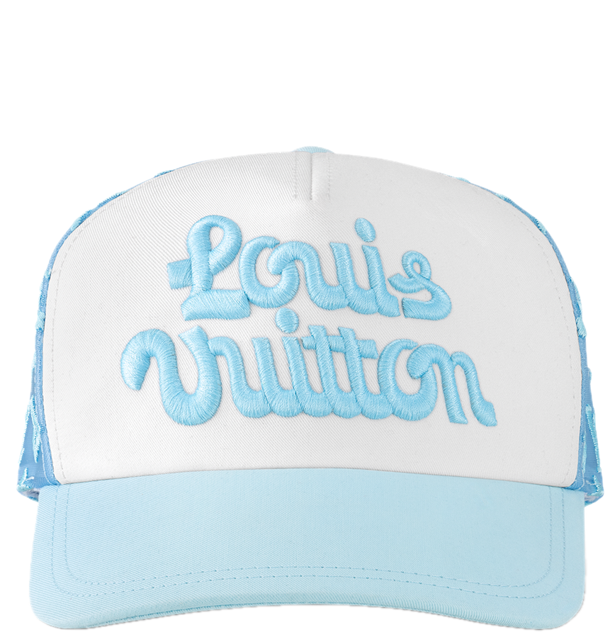  Mũ Louis Vuitton Mesh Signature Cap 'Blue' 