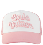  Mũ Louis Vuitton Mesh Signature Cap 'Pink' 