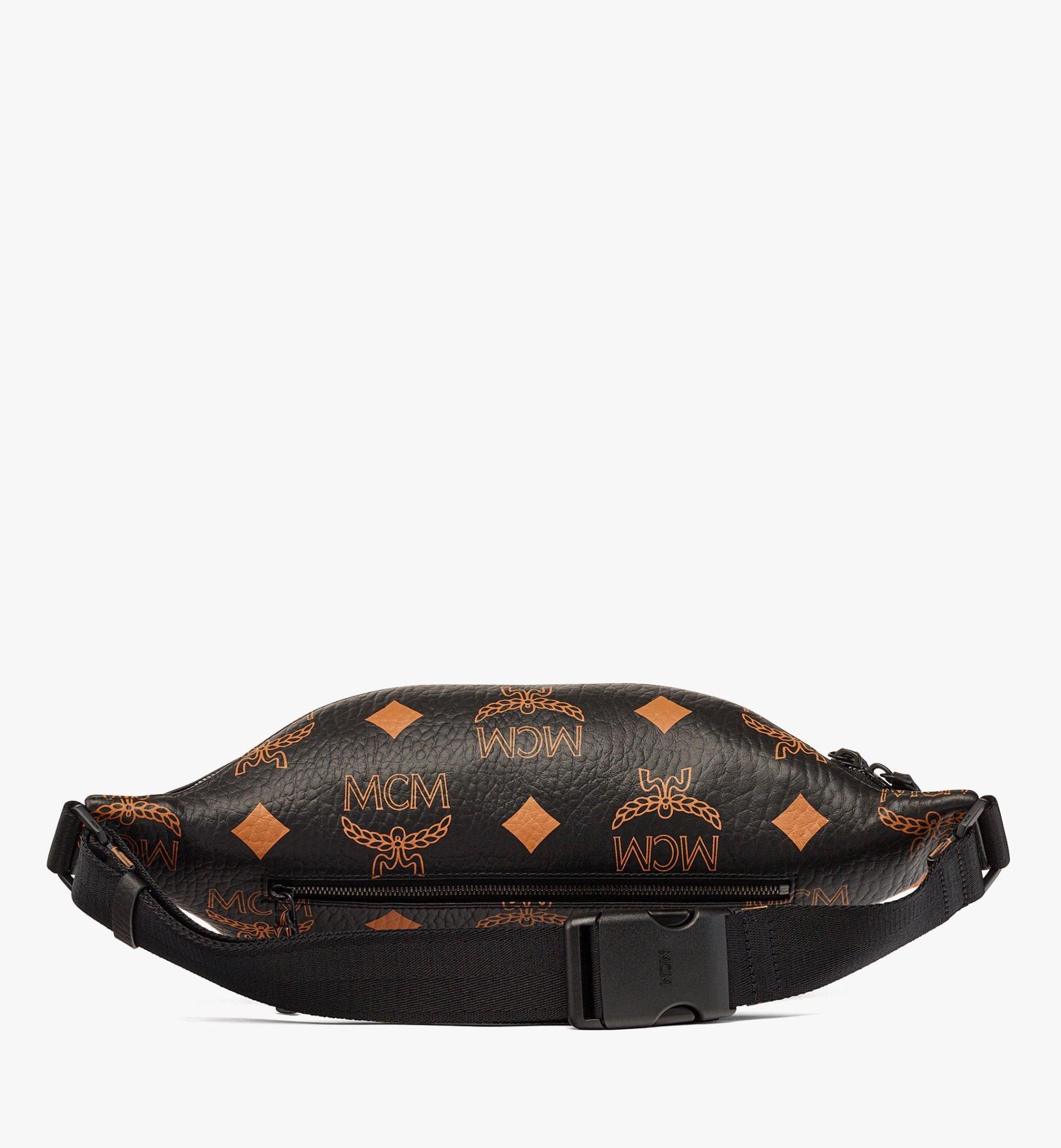  Túi MCM Fursten Belt Bag 'Black' 