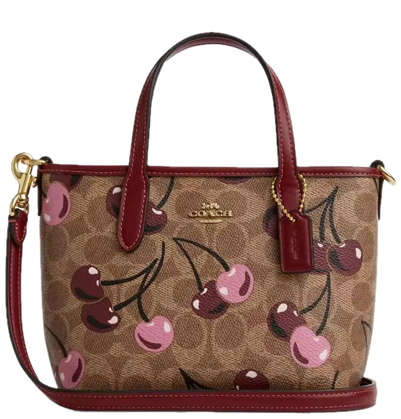  Túi Nữ Coach City Mini Tote Bag 'Tan' 