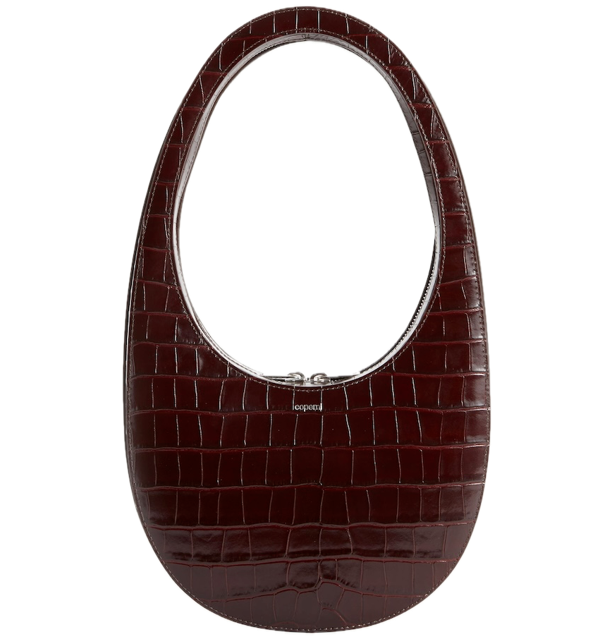  Túi Nữ Coperni Croco Swipe Bag 'Brown' 