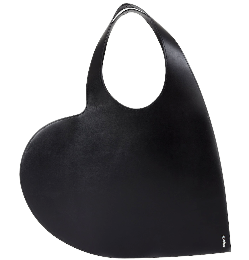  Túi Nữ Coperni Heart Tote Bag 'Black' 