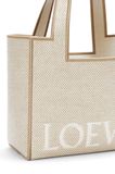  Túi Nữ Loewe Medium Font Tote 'Ecru' 