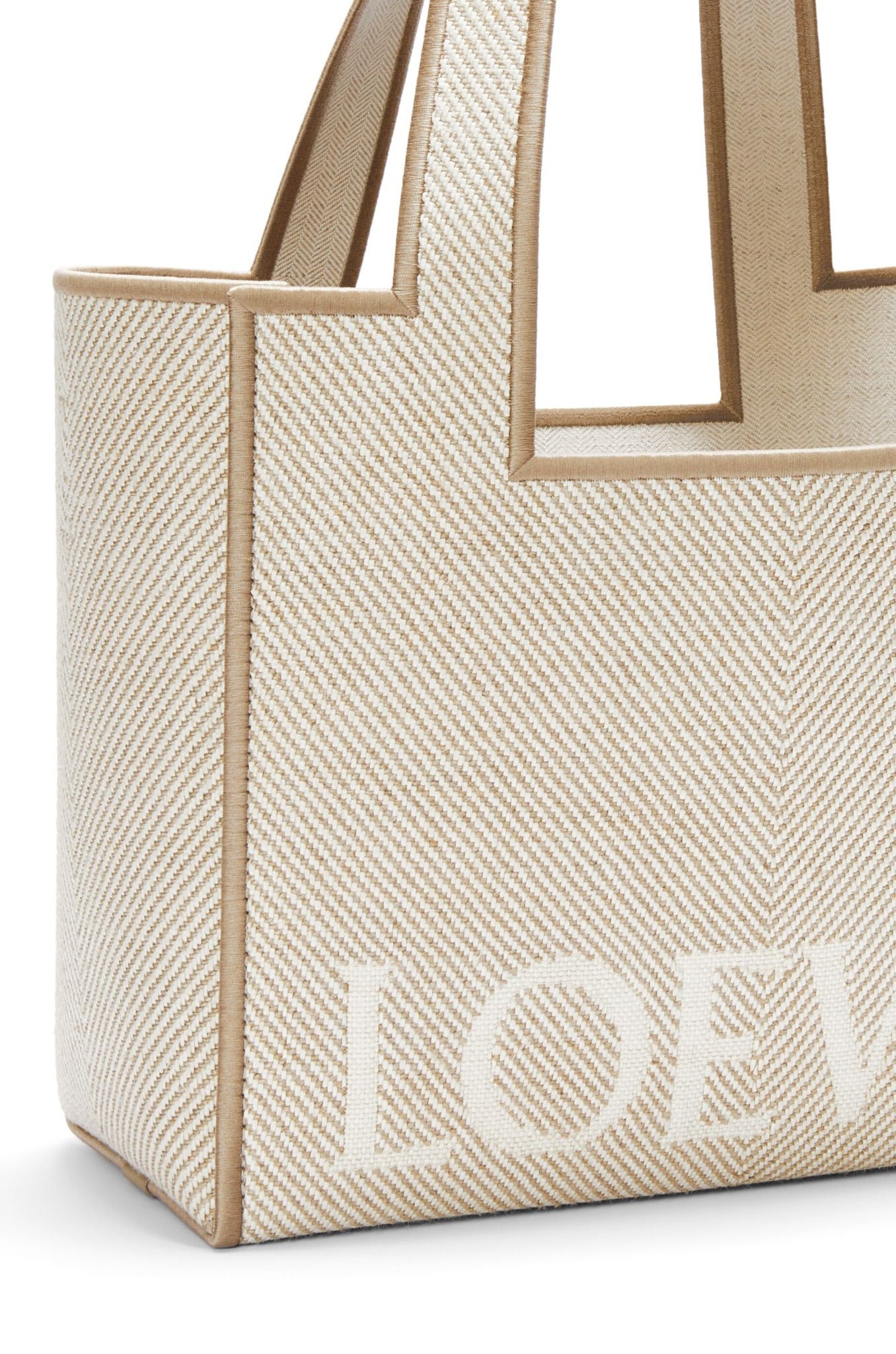  Túi Nữ Loewe Medium Font Tote 'Ecru' 