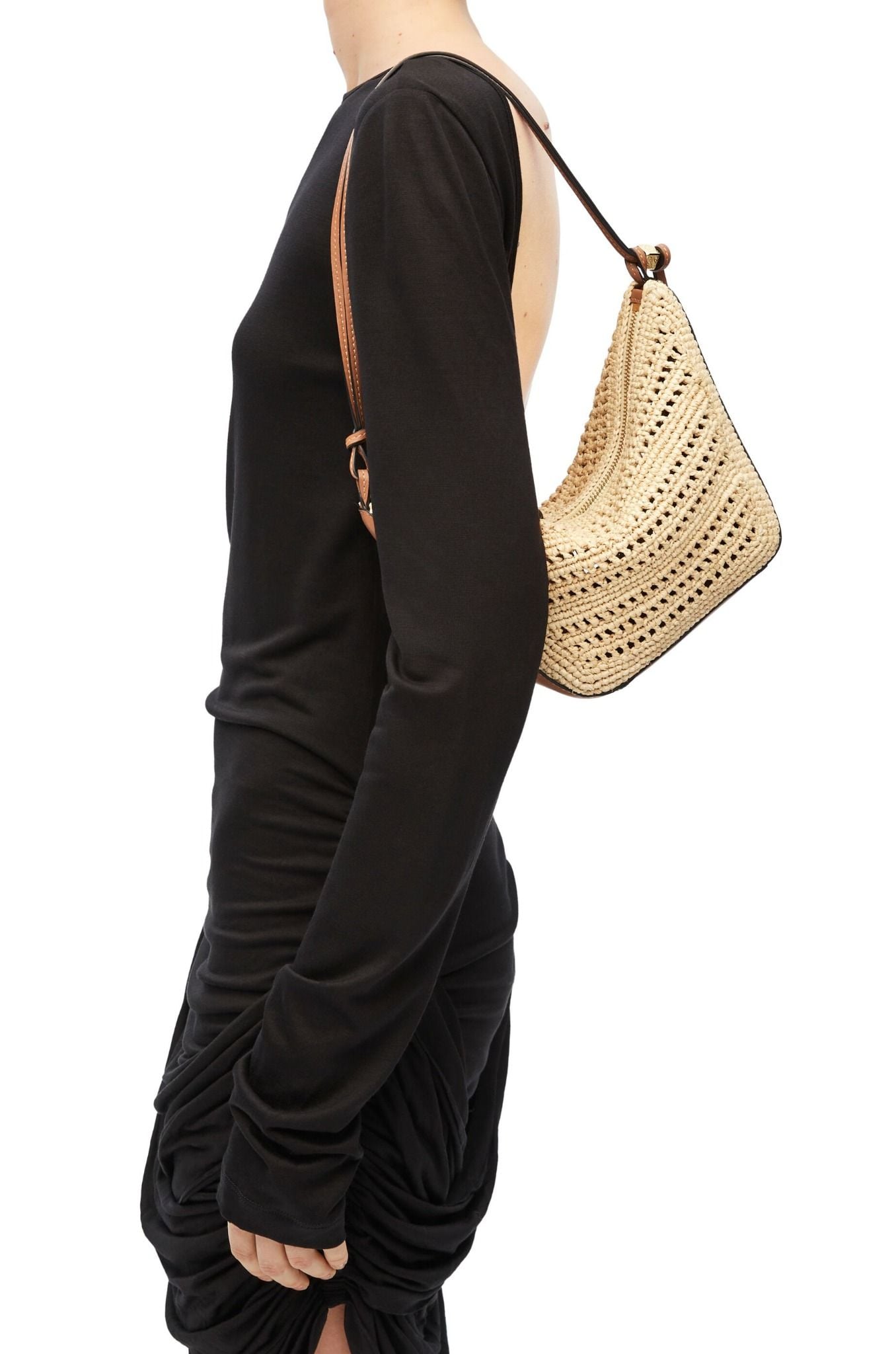  Túi Nữ Loewe Mini Hammock Hobo 'Tan' 