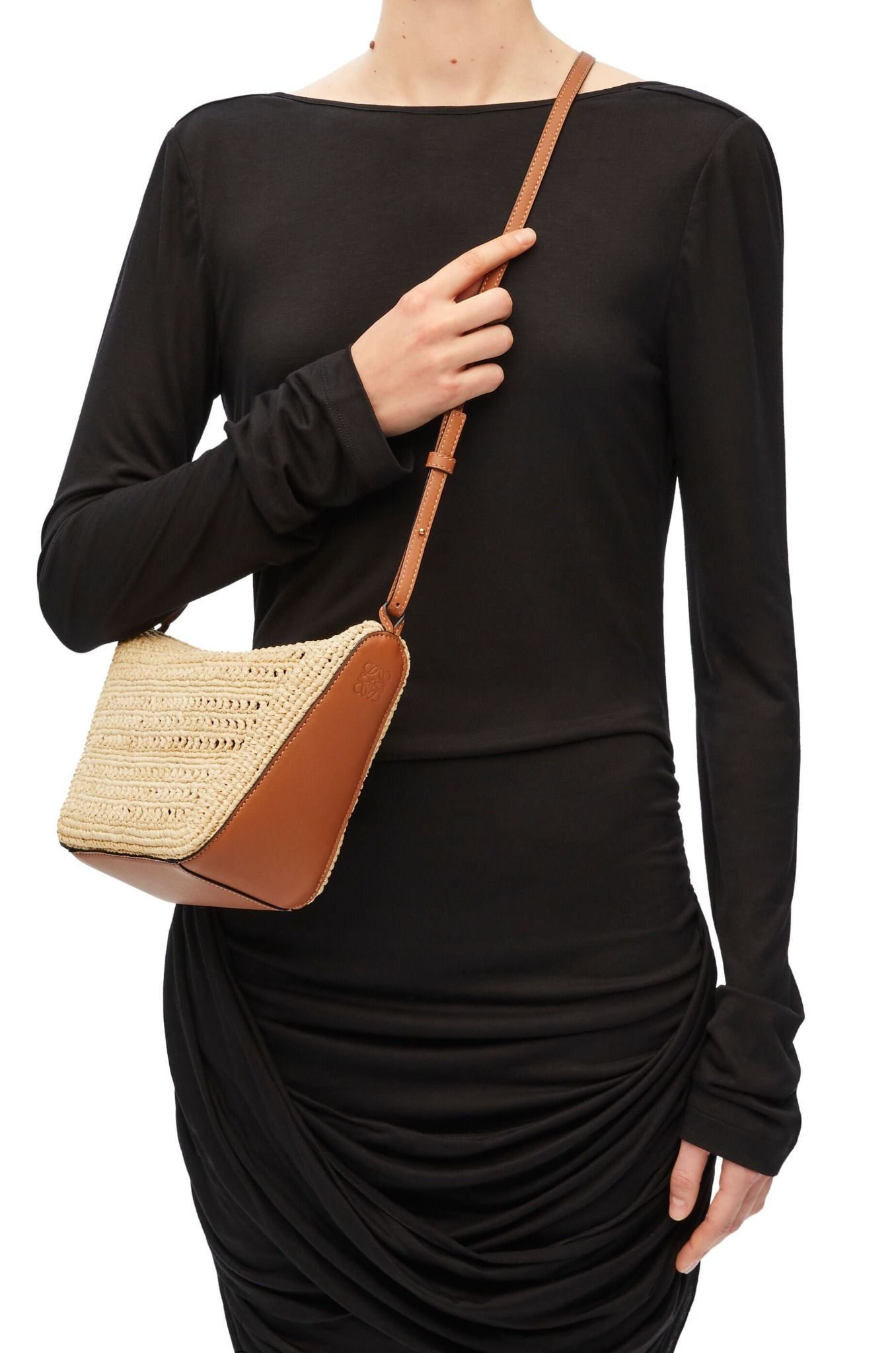  Túi Nữ Loewe Mini Hammock Hobo 'Tan' 
