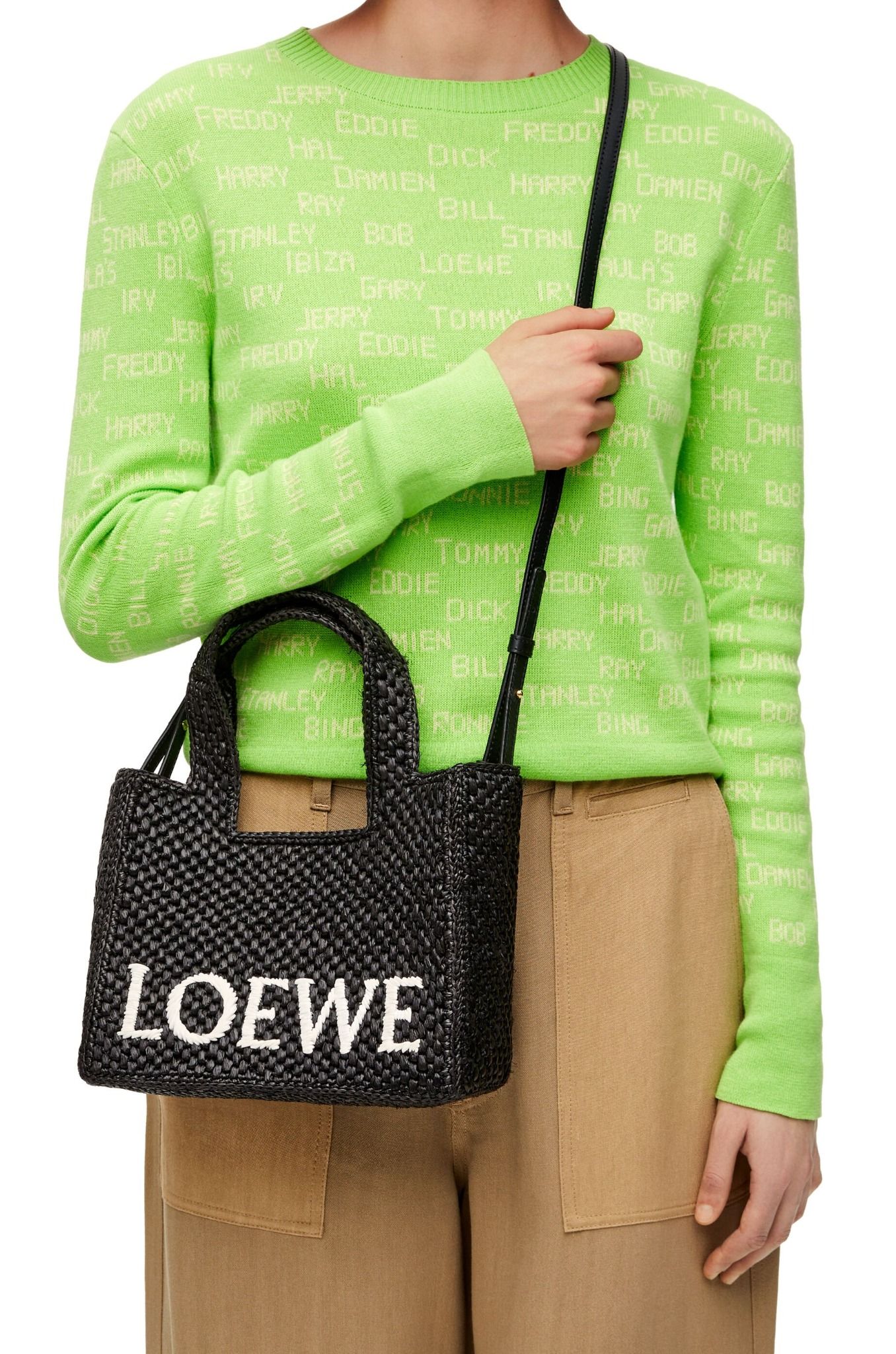 Túi Nữ Loewe Small Font Tote 'Black' A685B59X01 – LUXITY