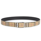  Thắt Lưng Nam Burberry MB Louis35 RVS 'Brown' 