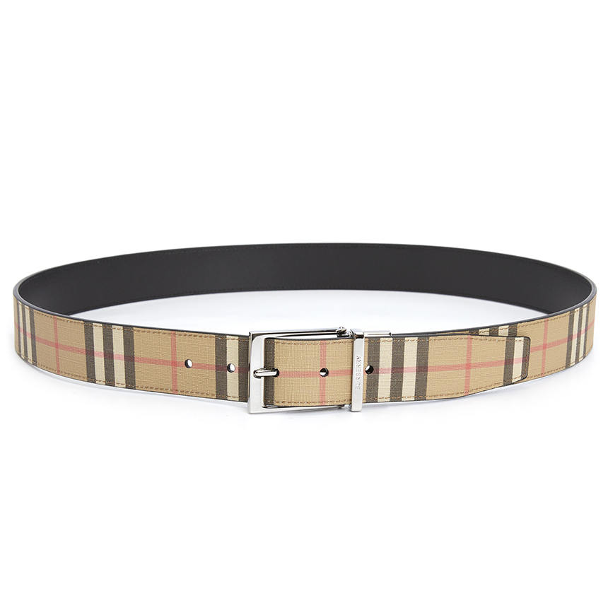  Thắt Lưng Nam Burberry MB Louis35 RVS 'Brown' 