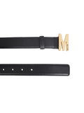  Thắt Lưng Nữ Moschino M Logo Buckle 'Black' 