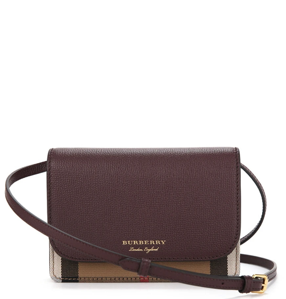  Túi Nữ Burberry Crossbody Bag 'Brown' 