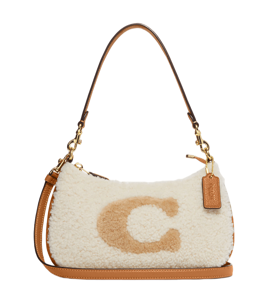 Túi Nữ Coach Teri Shoulder Bag 'Gold White' CE557 – LUXITY