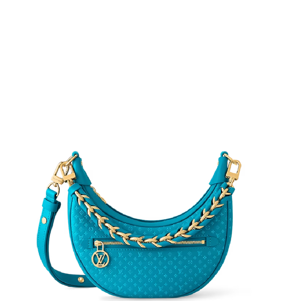  Túi Nữ Louis Vuitton Loop Baguette Bag 'Blue' 