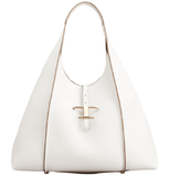  Túi Nữ Tod's T Timeless Hobo Bag Leather Medium 'White' 