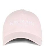 Mũ Nữ Balmain Cotton Cap With Balmain Logo 'Pink' 