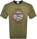  Áo Maison Kitsune City Coins 'Green' 