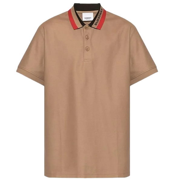  Áo Nam Burberry Edney Cotton Piqué Polo 'Camel' 