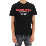  Áo Nam Dsquared2 Let Your Dream 'Black' 