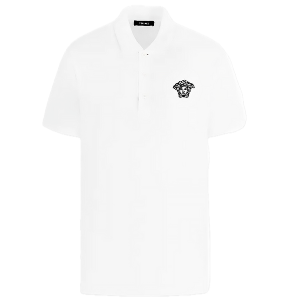  Áo Nam Versace Polo Shirt 'White' 