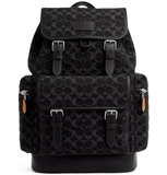  Balo Coach Sprint In Signature Denim 'Black' 