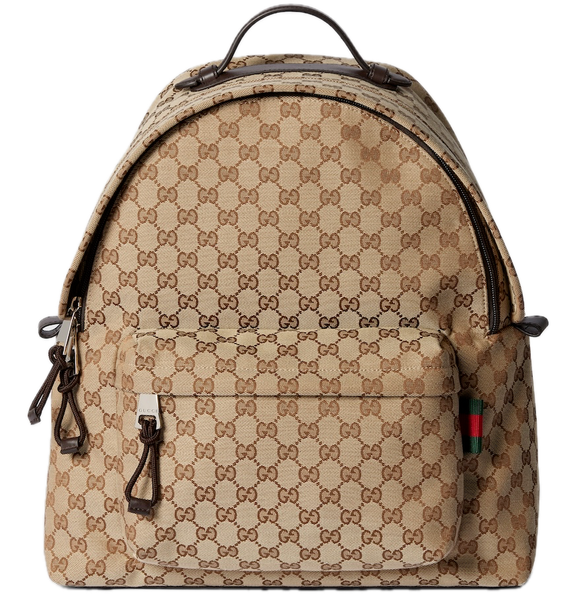  Balo Gucci Medium GG Backpack 'Beige' 
