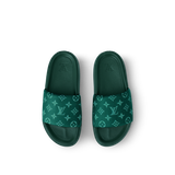  Dép Nam Louis Vuitton Waterfront Mules 'Green' 