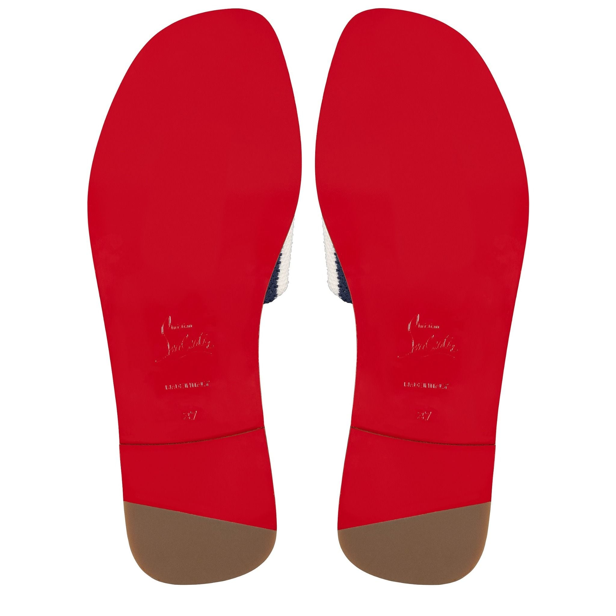  Dép Nữ Christian Louboutin CL Mule 'Blue' 