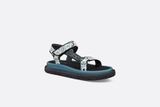  Dép Nữ Dior D-wave Sandal 'Denim Blue' 