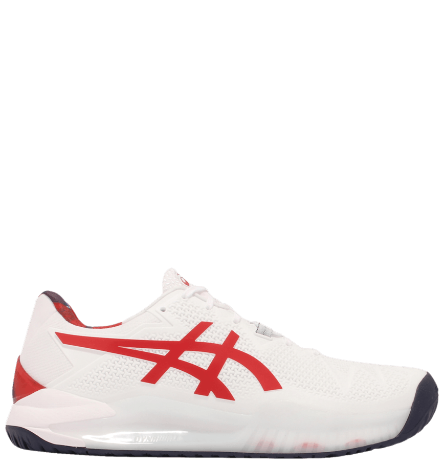  Giày Asics Gel Resolution 8 LE 'White Red' 