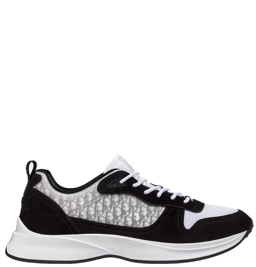 Giày Nam Dior B25 Runner Sneaker 'Black' 