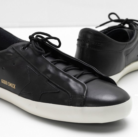  Giày Nam Golden Goose Super Star 'Black' 