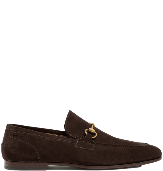  Giày Nam Gucci Jordaan Loafer 'Brown' 