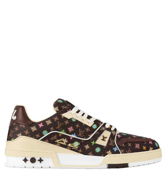  Giày Nam Louis Vuitton LV Trainers 'Mocha Brown' 