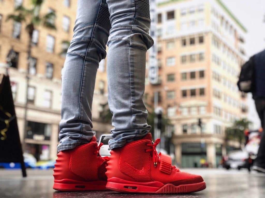 red october nike yeezy