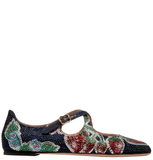 Giày Nữ Bally Ballyrina Flat 'Strawberry Print' 