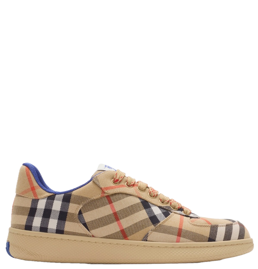  Giày Nữ Burberry Check Terrace Sneakers 'Sand' 