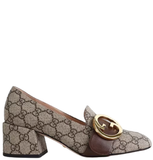  Giày Nữ Gucci Blondie Pump GG 'Beige' 