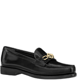  Giày Nữ Louis Vuitton Chess Flat Loafers 'Black' 